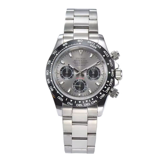 STEIXUAN Luxury Sports Quartz Watch Sapphire Glass 316L stainless steel waterproof for men's custom watches with VK63 watch movement